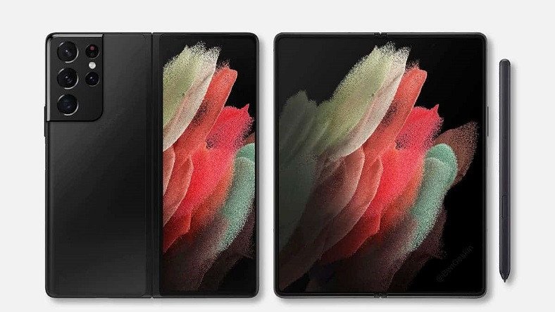 Samsung Galaxy Z Fold 3'ün Tasarımını Ortaya Koyan Yeni Render Görüntüleri Paylaşıldı
