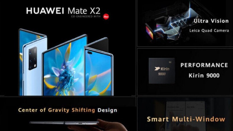 Huawei, Yeni Katlanabilir Akıllı Telefonu Mate X2'yi Duyurdu