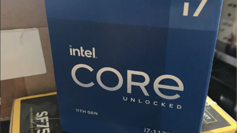 Intel Core i7-11700K Rocket Lake-S İşlemci, Almanya'da Bir Perakendecide Satışa Sunuldu