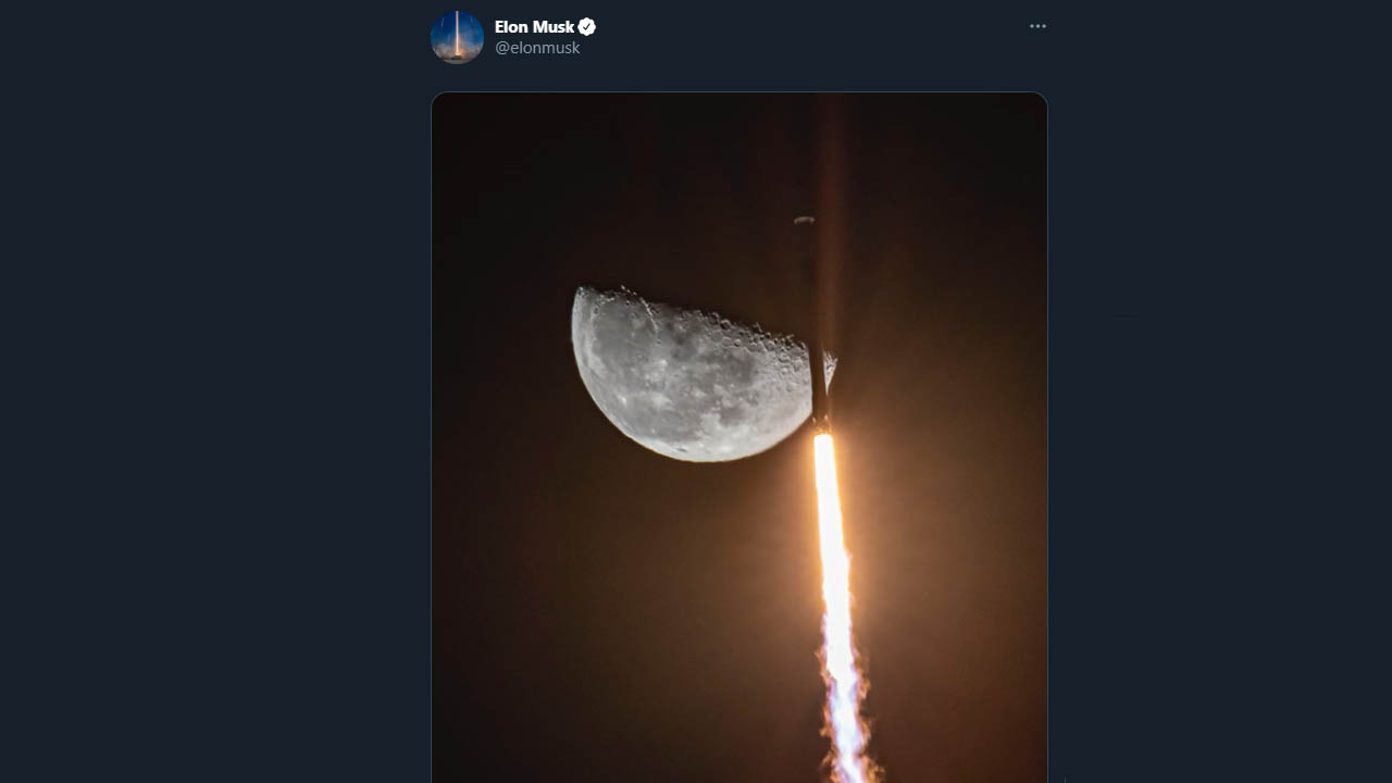 Elon Musk to the moon