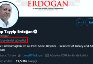 Twitter, Cumhurbaşkanı Erdoğan ve Diğer Devlet Yöneticilerini Etiketlemeye Başladı