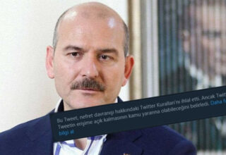 Twitter, İçişleri Bakanı Süleyman Soylu’nun Tweetini İkinci Kez Engelledi