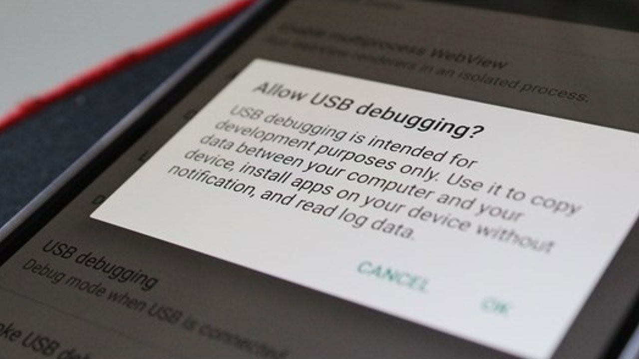 USB Debugging Onay Ekranı