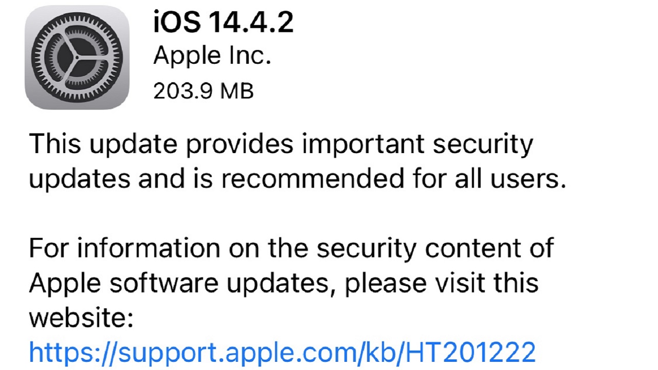iOS 14.4.2