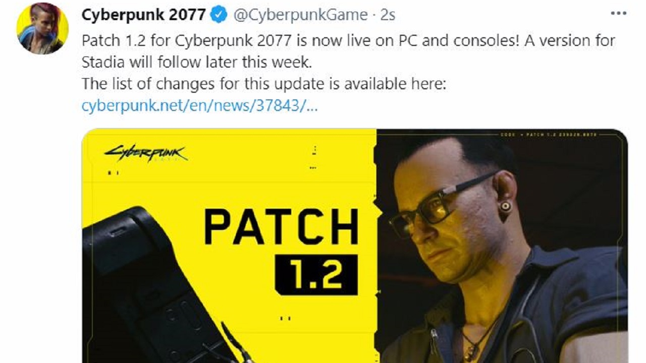 Cyberpunk 2077 1.2 güncellemesi