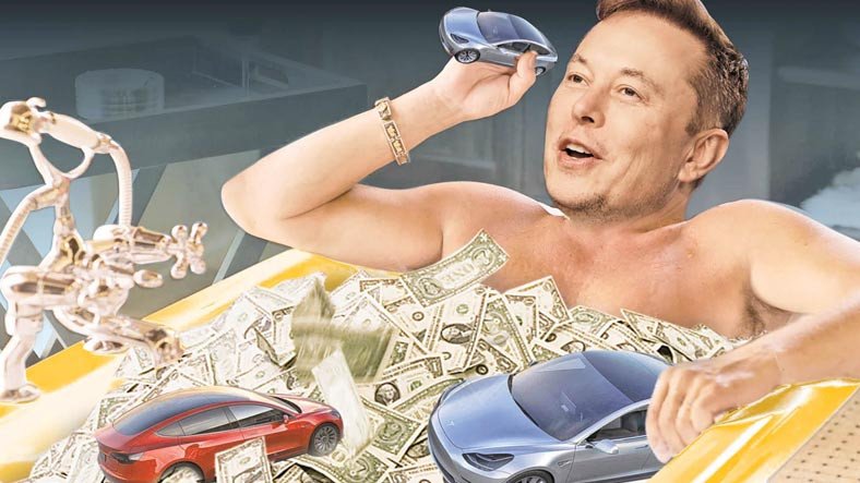 Elon Musk, Tesla Hisseleri Sayesinde 2 Günde 25 Milyar Dolar Kazandı