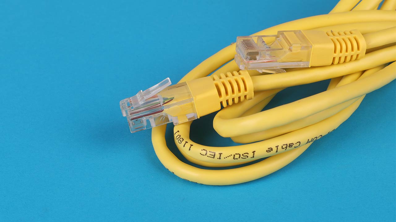 sarı ethernet kablosu