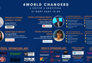 Girişimcilik Sektörünün Önde Gelen İsimlerinden Eğitim Alıp Hediye Kazanabileceğiniz 4World Changers, 21 Mart’ta Başlıyor