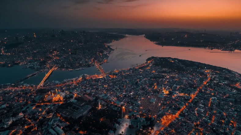İstanbul'un Drone ile Çekilmiş Muhteşem Görüntüleri Yayınlandı