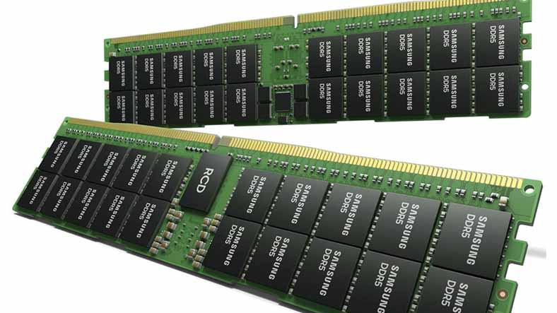 Samsung, DDR4'ün Gücünü İkiye Katlayan 512 GB'lik DDR5 RAM'ini Duyurdu