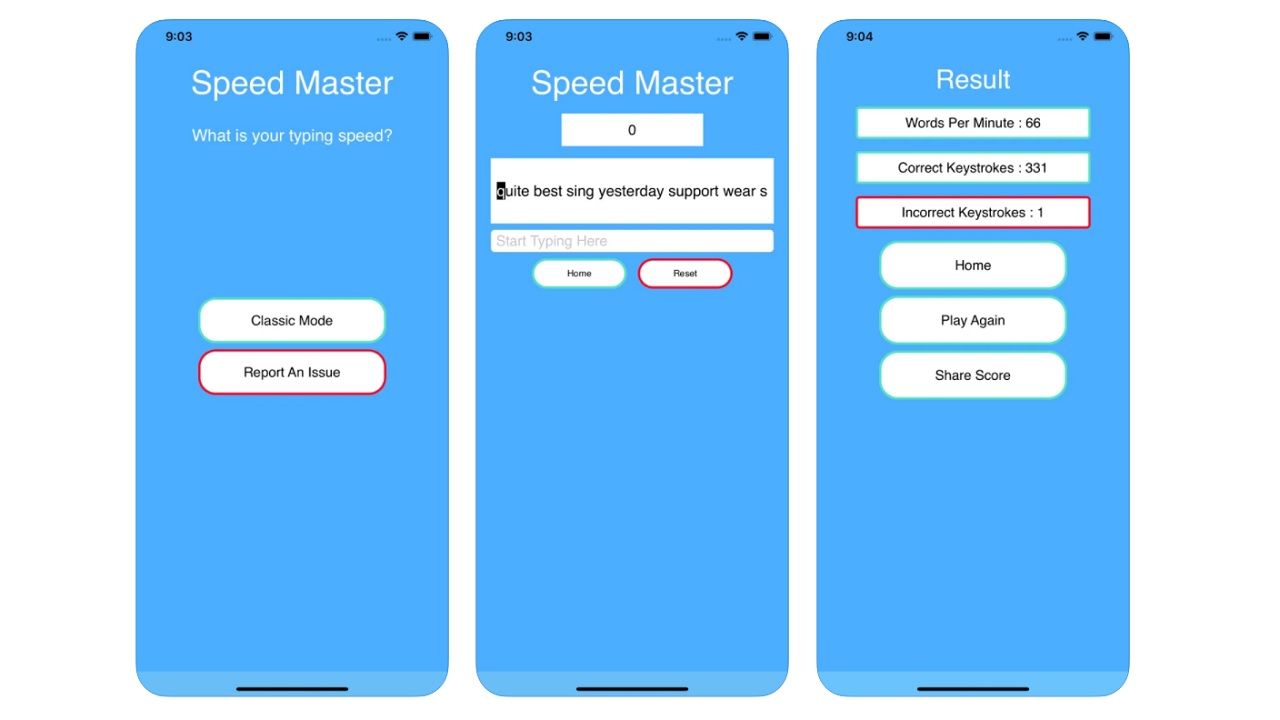 Speed Master - Typing Test