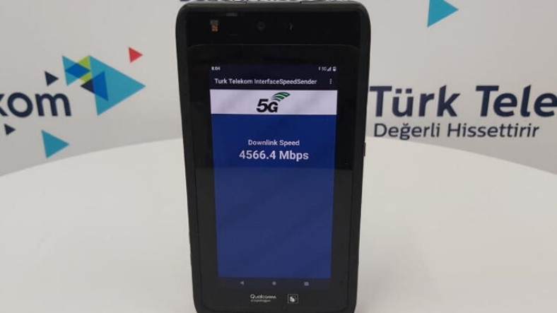 Türk Telekom, 5G'de 4,5 Gbps Hızı Aşarak Dünya Rekoru Kırdı