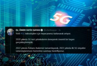 5G’nin Türkiye’de Ne Zaman Kullanıma Sunulacağı Açıklandı