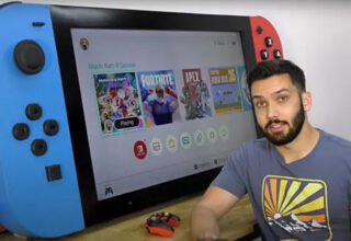 Bir YouTuber, Kendi İmkanlarıyla Dünyanın En Büyük Nintendo Switch’ini Tasarladı [Video]