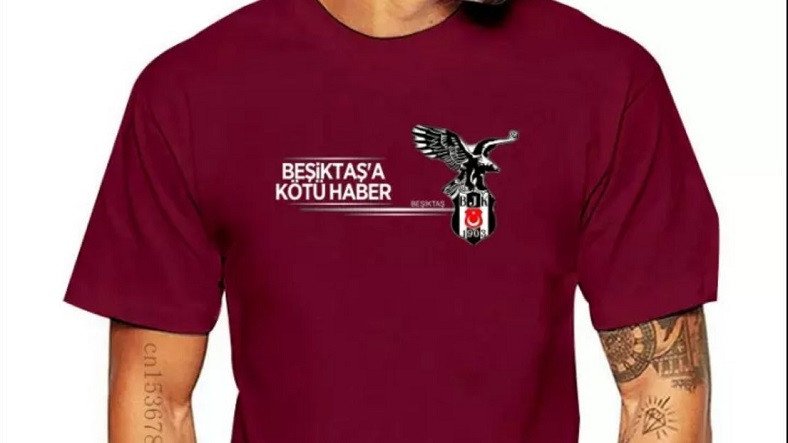 Google Çeviri'ye Yazsaydın Keşke: Aliexpress'te 'Beşiktaş'a Kötü Haber' Baskılı Tişörtler Satışta