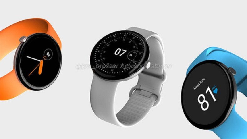 Google da Akıllı Saat Yarışına Katılıyor: Pixel Watch'un İlk Görüntüleri Ortaya Çıktı