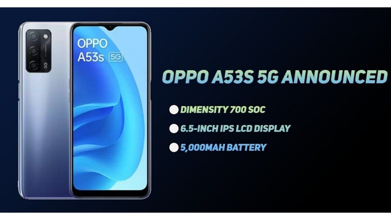 OPPO A53s 5g