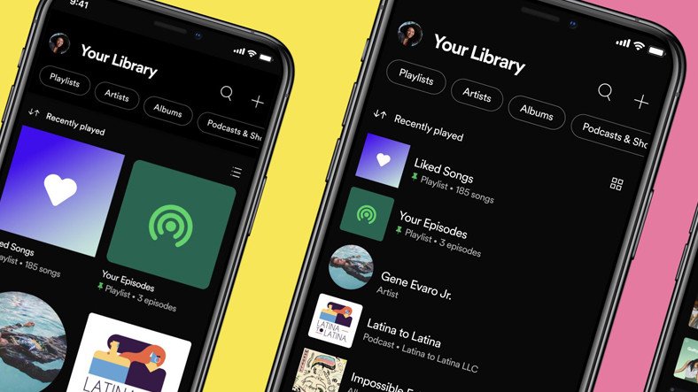 Spotify, Yeniden Tasarlanan 'Kitaplığın' Bölümüne Eklenen Yeni Özellikleri Duyurdu