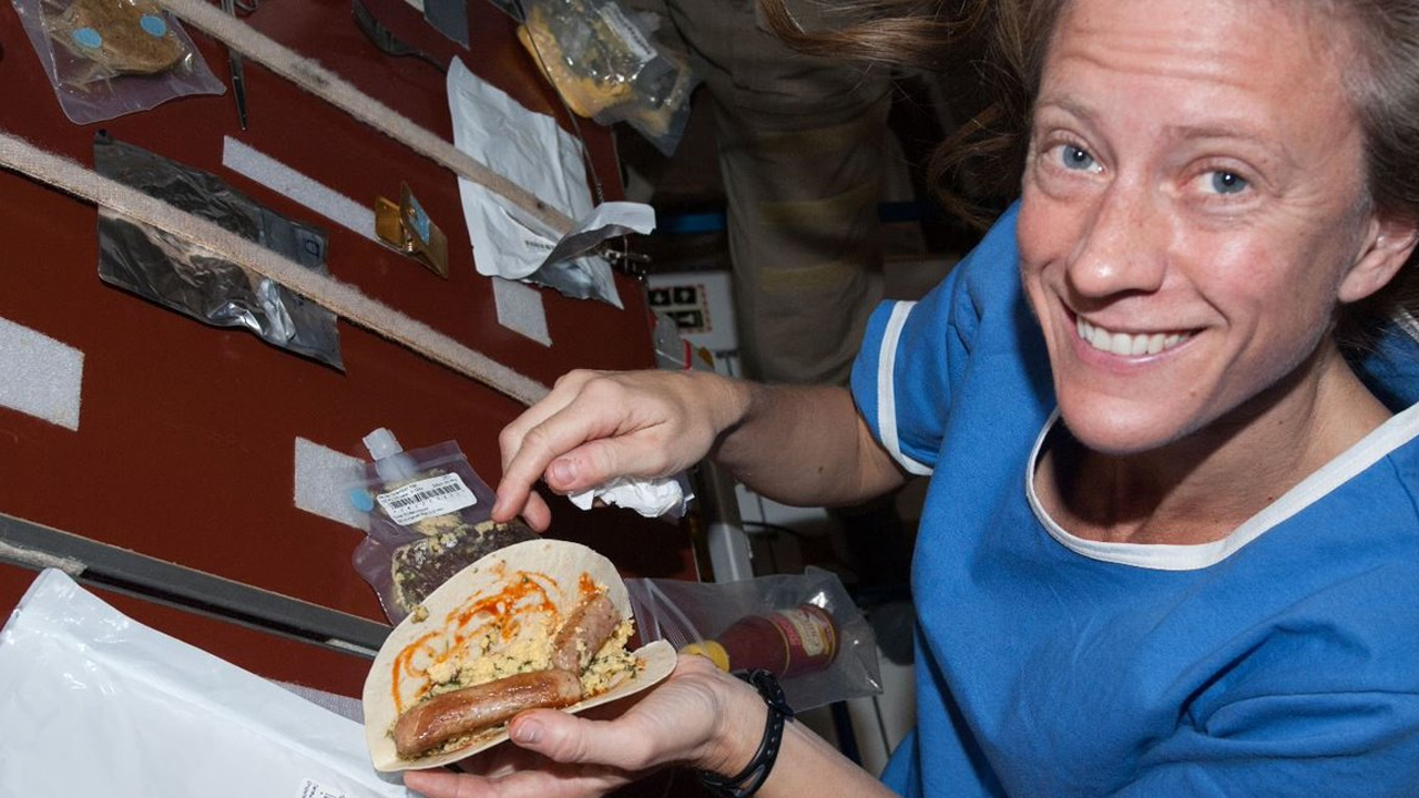 astronot yemeği