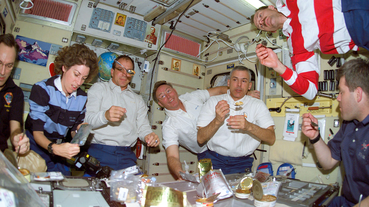 astronot yemeği