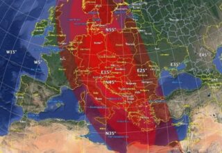 NASA’nın Kıyamet Günü Simülasyonunda Varsayımsal Bir Asteroit, Türkiye’yi ve Avrupa’yı Yıkıp Geçti