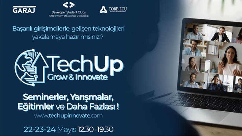 Türkiye’nin Teknoloji Girişimcileri TechUp: Grow & Innovate Zirvesi Başlıyor