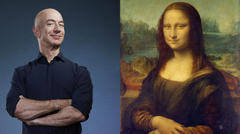 Jeff Bezos ve Mona Lisa