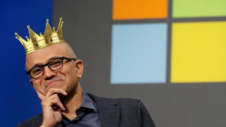 Bill Gates'ten Sonra İlk: Microsoft CEO'su Satya Nadella, Ayrıca Şirketin Başkanı Oldu