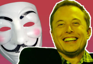 Elon Musk’tan, Anonymous’un Tehdit İçerikli Videosunu Dikkate Almadığını Gösteren ‘Gülücüklü’ Emoji