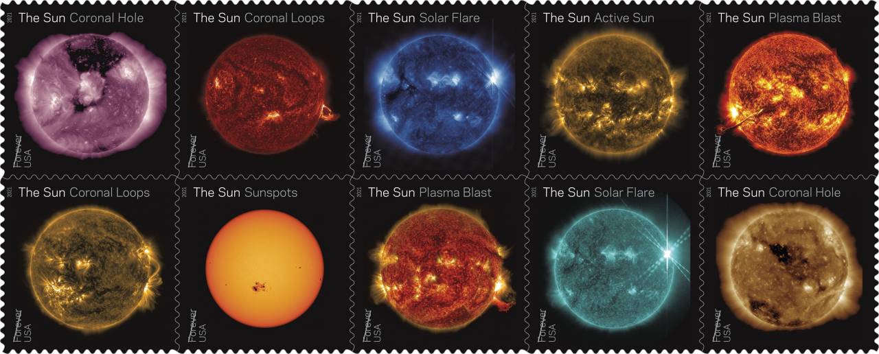 güneş posta pulları