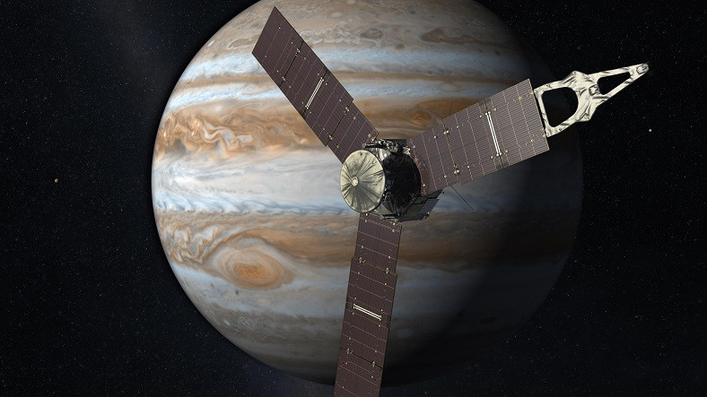 NASA'nın Uzay Aracı Juno, Jüpiter'in En Büyük Uydusu Ganymede ile Tarihi Bir Yakınlaşma Yaşayacak