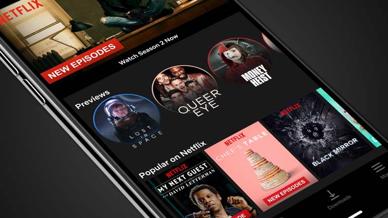 Netflix'in Android Sürümüne İçeriklerin Kısmen İndirilmesi Özelliği Geldi
