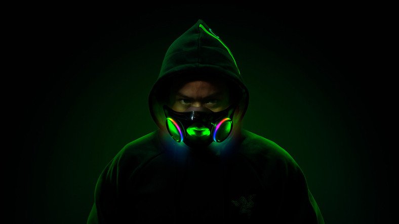 Razer, Oyunculara Özel Işıklı Mışıklı Koronavirüs Maskesi Project Hazel'ı Duyurdu