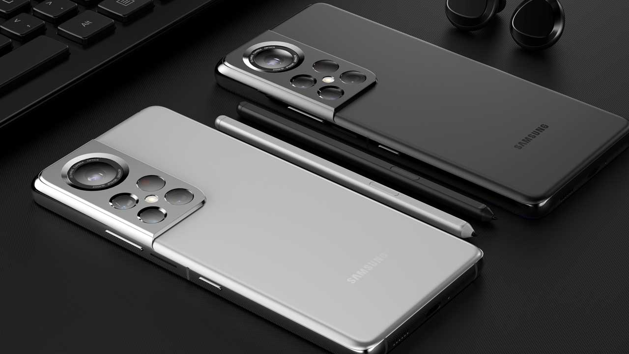 Samsung Galaxy S22 Ultra konsept