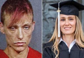 Uyuşturucu Bağımlılığından Kurtulup Üniversite Mezunu Olan Kadının Viral Olan ‘Öncesi ve Sonrası’ Fotoğrafı