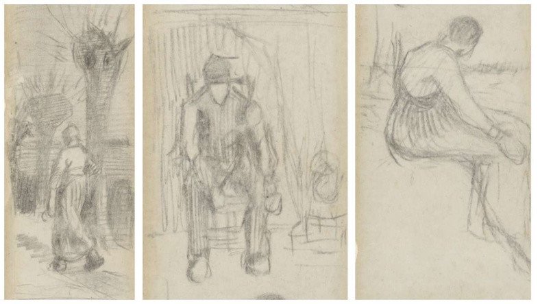 Vincent van Gogh Tarafından Çizilmiş, 140 Yıllık Kitap Ayracı Keşfedildi