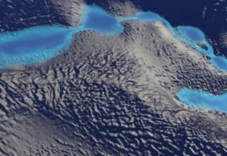 NASA, Antarktika Buzullarının Altında Yer Alan Göllerin Haritasını Çıkardı [Video]