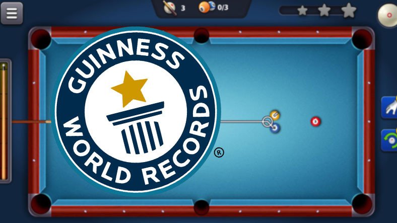 8 Ball Pool, Guinness Rekorlar Kitabı'na Adını Yazdırmayı Başardı