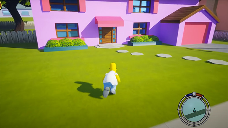 Bir Zamanın Efsanesi The Simpsons: Hit and Run, Unreal Engine 5 ile Yeniden Yapıldı