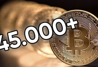 Bitcoin, Mayıs Ayından Bu Yana İlk Kez 45 Bin Doların Üstüne Çıktı
