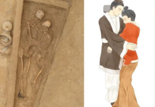 Çin’de 1500 Yıllık Bir Mezarda Birbirlerine Sarılarak Gömülmüş Aşıklar Bulundu