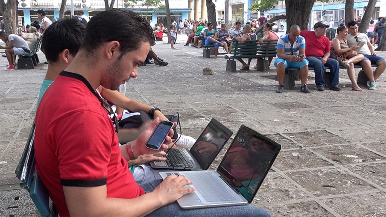 küba, internet