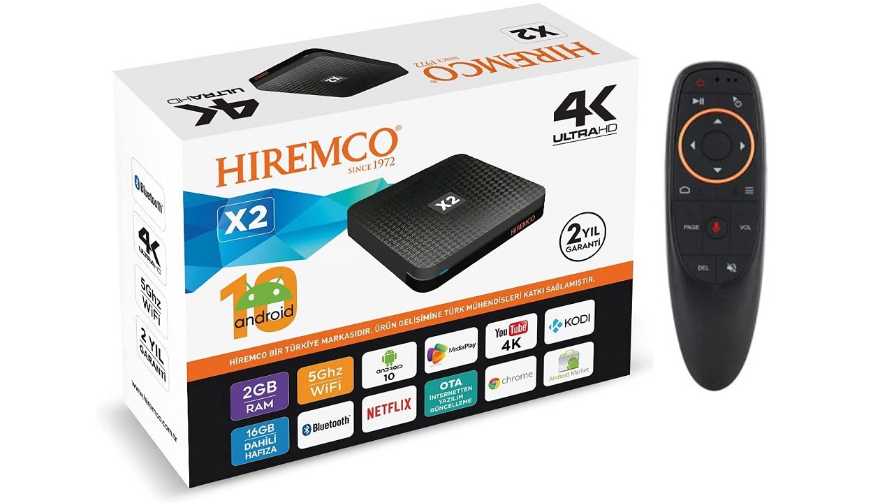Hiremco X2 Android TV Box