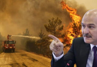 İçişleri Bakanı’ndan Sosyal Medyadaki Eleştirilere Tepki: Yangını Elimle Söndürecek Halim Yok