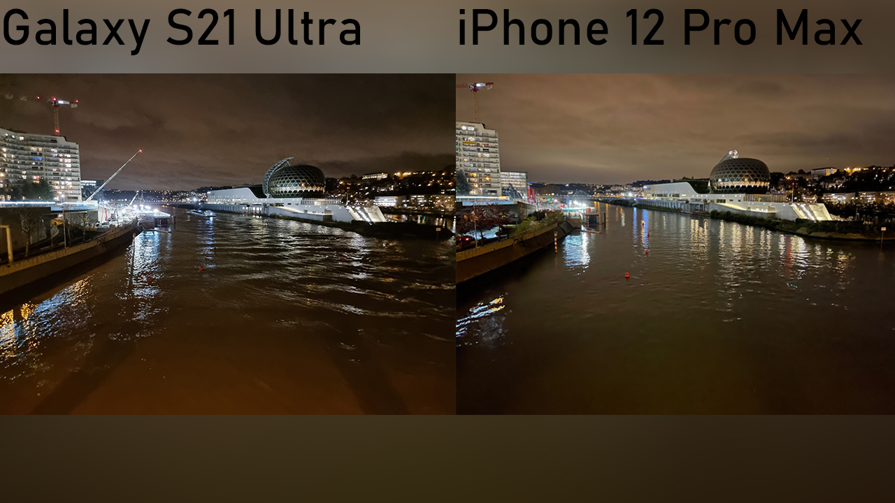 Galaxy S21 Ultra vs iPhone 12 Pro Max kamera