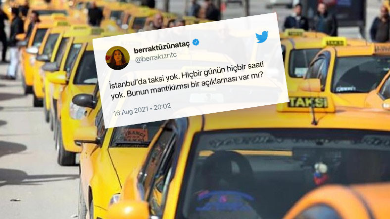 İstanbul'da İnsanlar Binecek Taksi Bulamıyor: Boş Geçen Taksiler Turist Avında