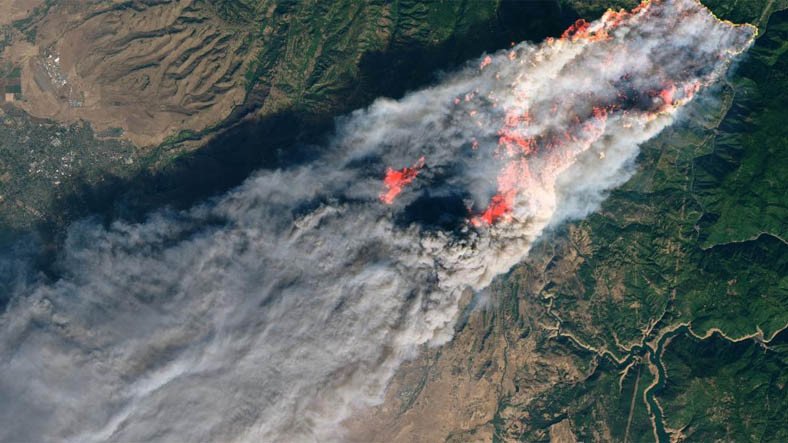 NASA, Orman Yangınlarıyla Mücadeleye Yardım Edeceğini Açıkladı