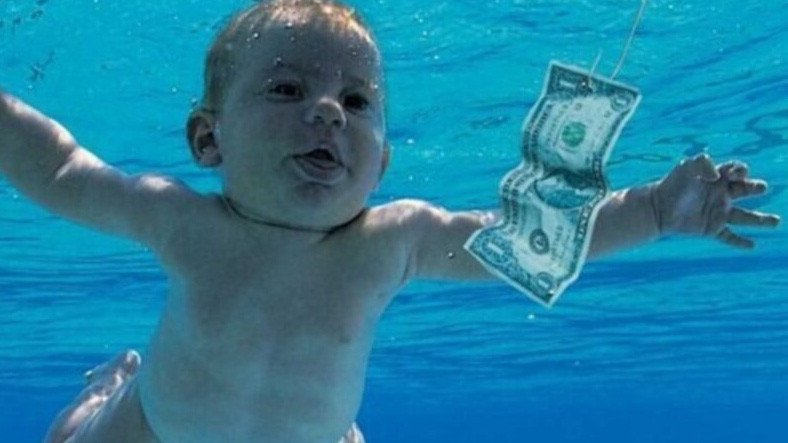 Nirvana'nın Nevermind Albüm Kapağındaki Çıplak Bebek, 30 Yıl Sonra Gruba Dava Açtı
