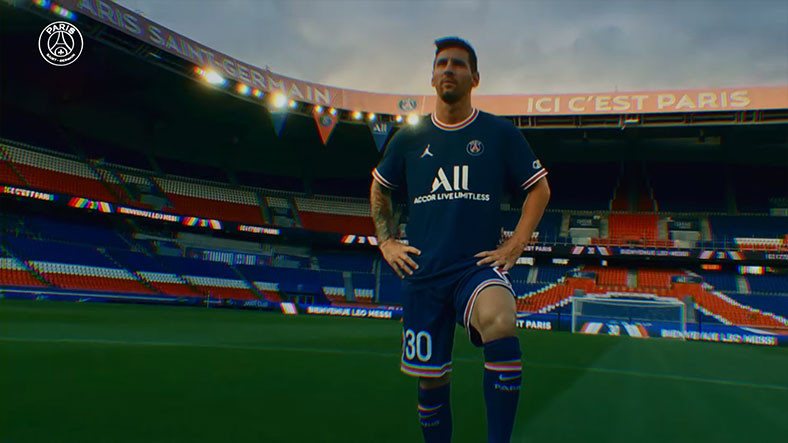 Paris Saint-Germain, Messi Transferini Drone’la Çekilen Videoyla Duyurdu