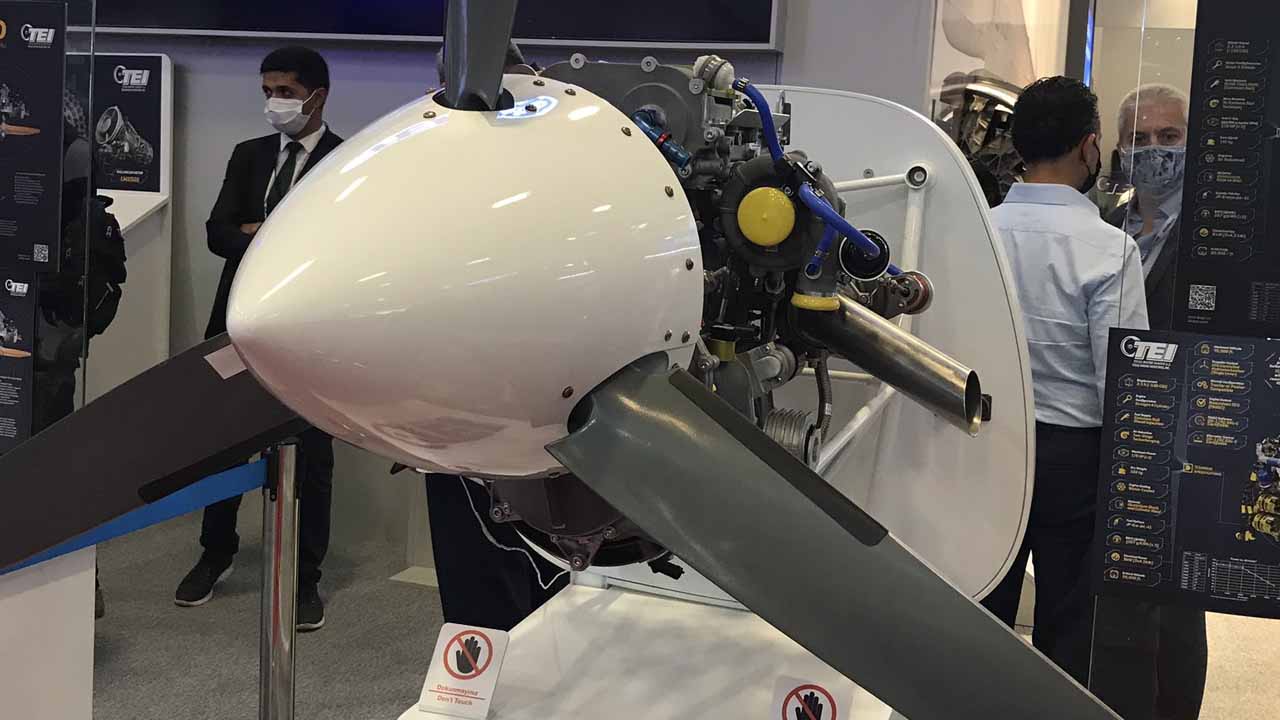 turbodizel havacılık motoru